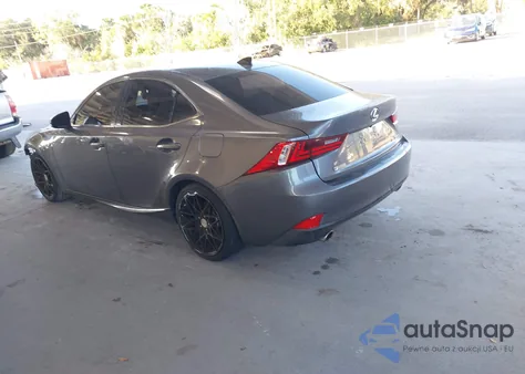 2015 Lexus Is 250 from USA, damaged, VIN JTHBF1D2XF5076604